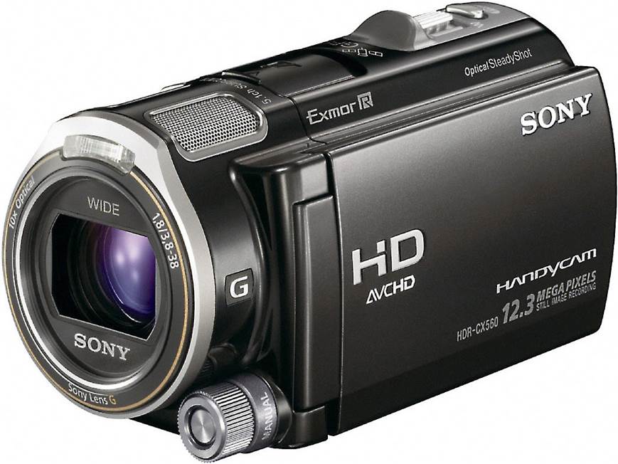 Sony HDR-CX560, hero