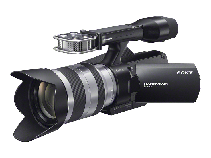 Sony NEX-VG10, hero